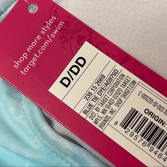 🧜♀️NWT TIE DYE 1 SHOULDER BIKINI TOP - Picture 6 of 8